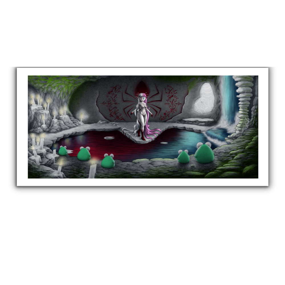 FroggyPhD | The Spiders Origin Art Print - Bundle