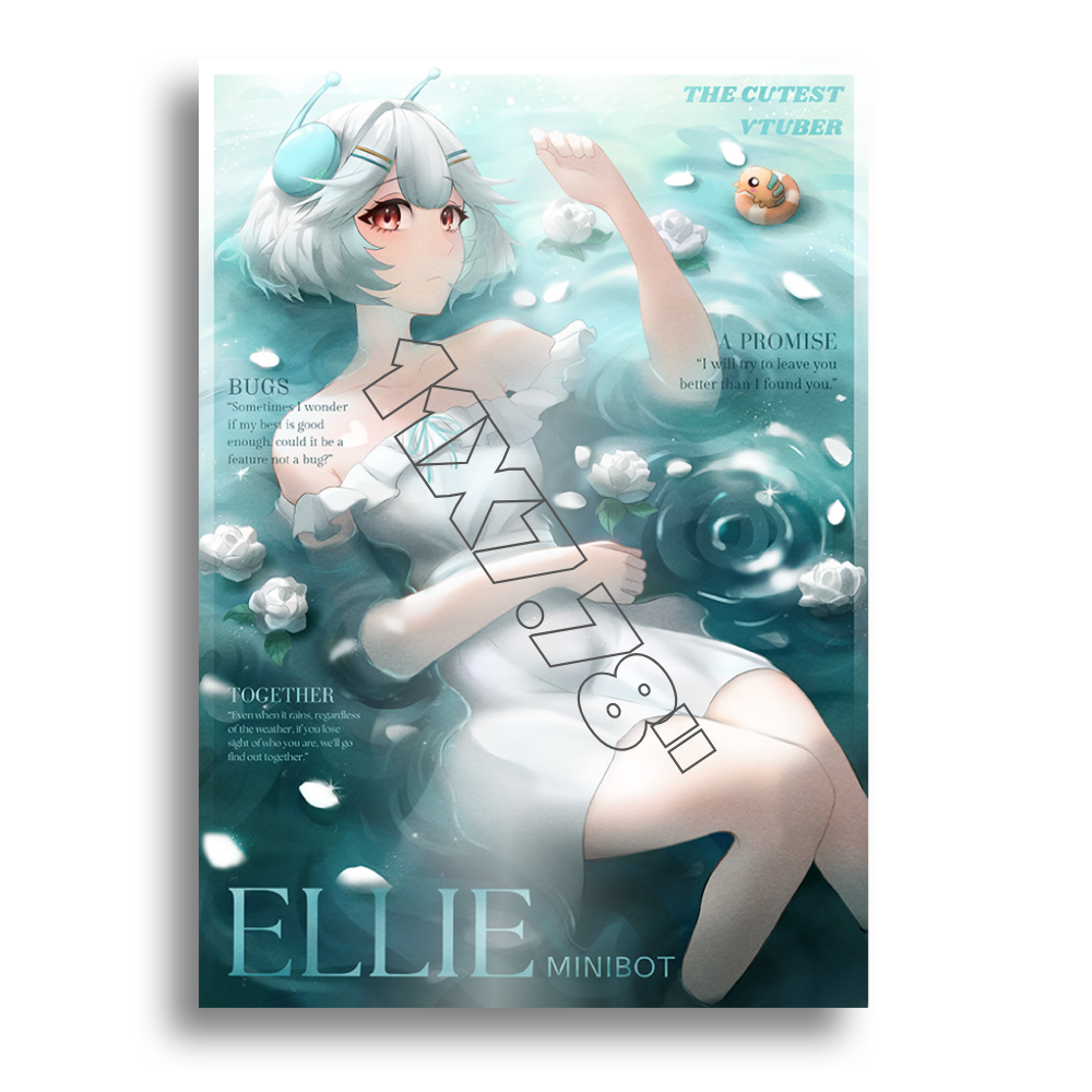ellieminibot | Mini Art Print - Bundle