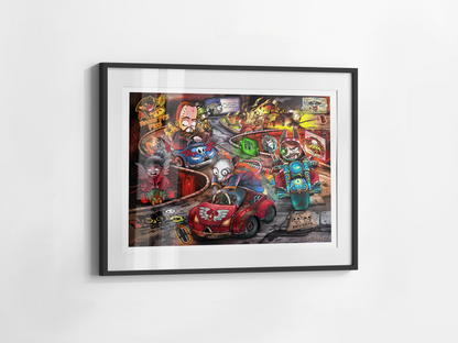 Adeptus Ridiculous | ADRIC Kart - Art Print