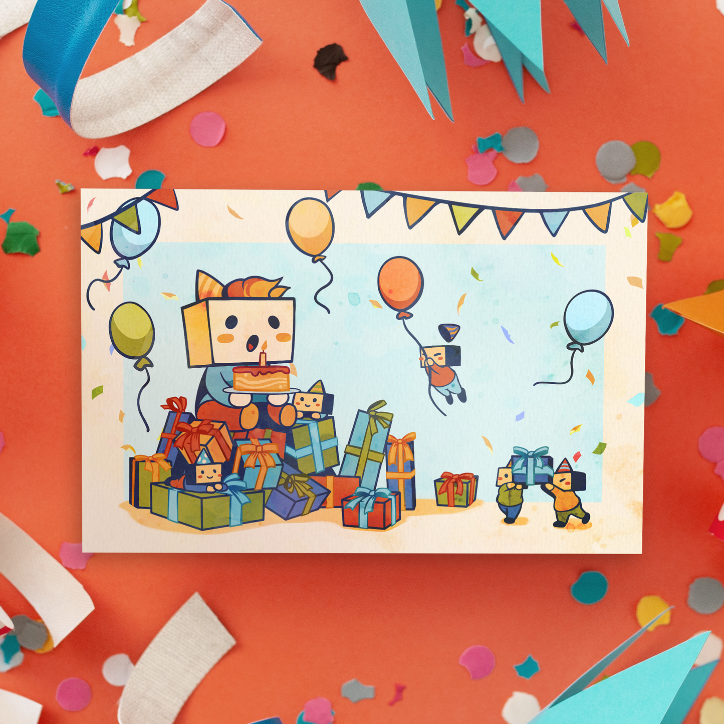 Brick | Birthday Postcard - Limited Time!