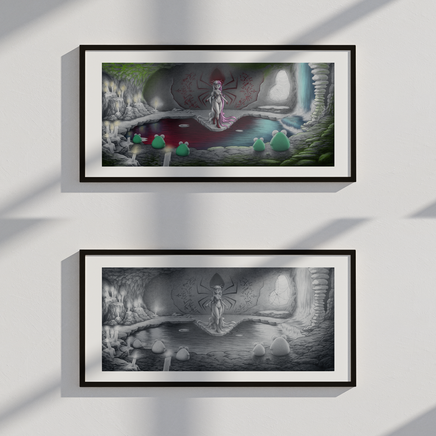Froggy PhD | The Spiders Origin - Art Print