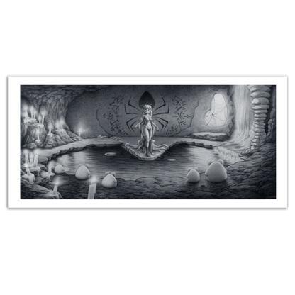 Froggy PhD | The Spiders Origin - Art Print
