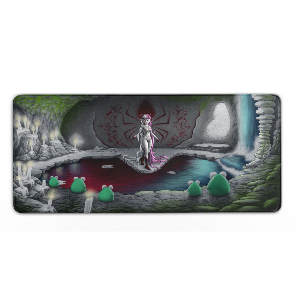 FroggyPhD | The Spiders Origin Desk Mat  - Bundle