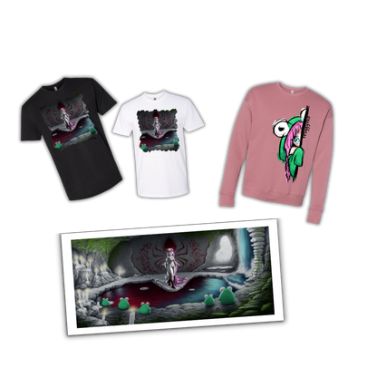 FroggyPhD | The Spiders Origin Art Print  - Bundle