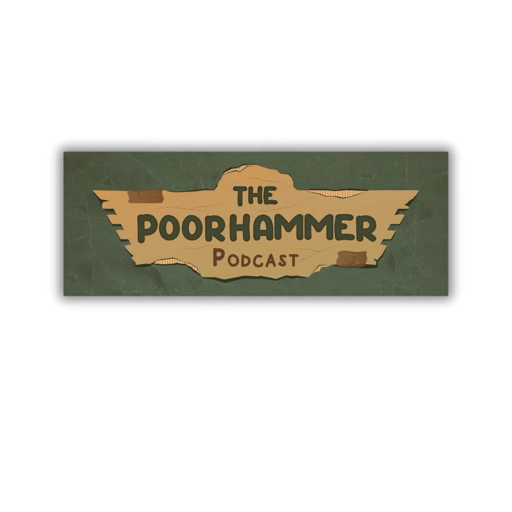 Poorhammer | Main Logo - Sticker
