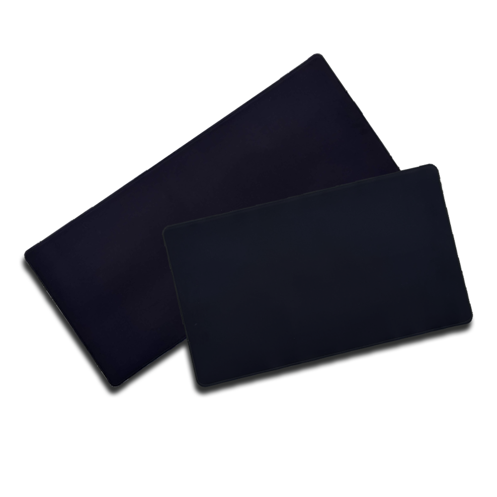 Blank Black Desk Mats
