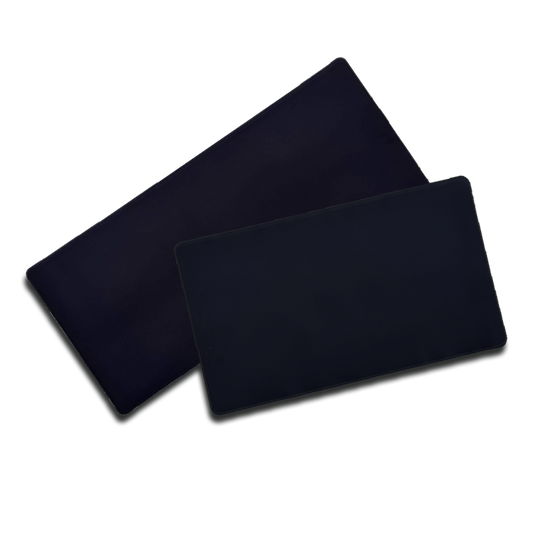 Blank Black Desk Mats